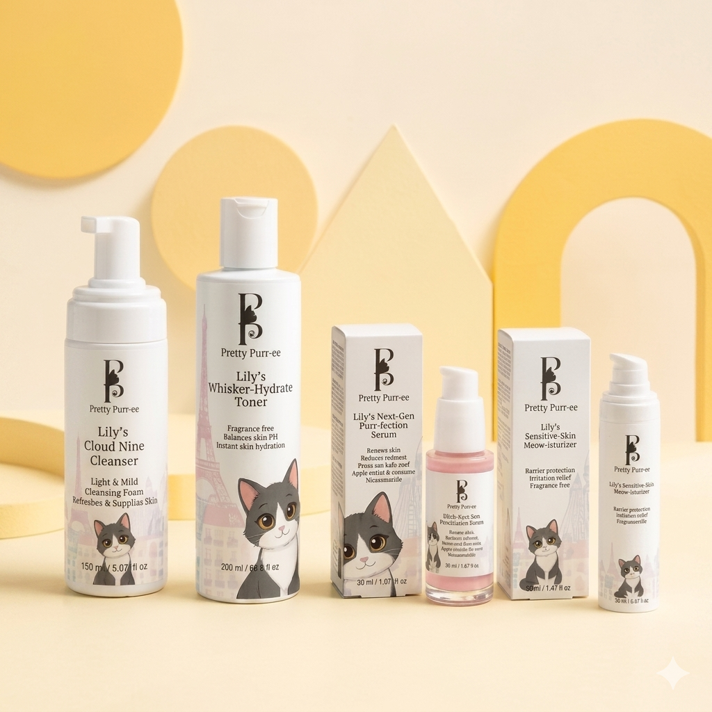 Normal to Dry & Sensitive Skin: The Lily Routine