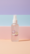 Refreshing rose toner in spray bottle