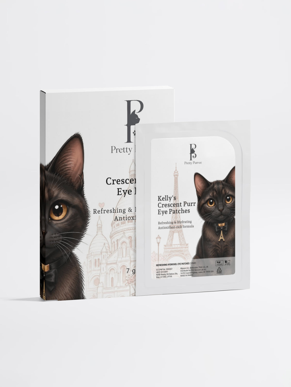Kelly's Crescent Purr Eye Patches