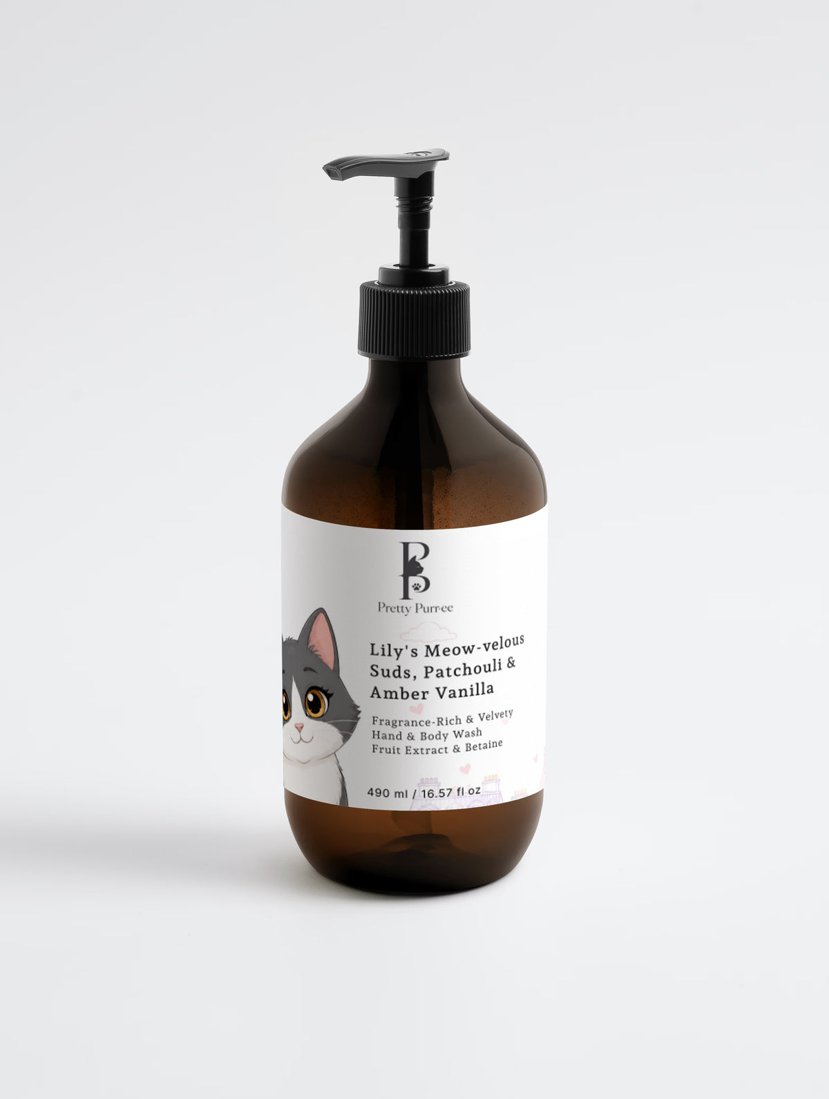 Lily's Meow-velous Suds Patchouli & Amber Vanilla