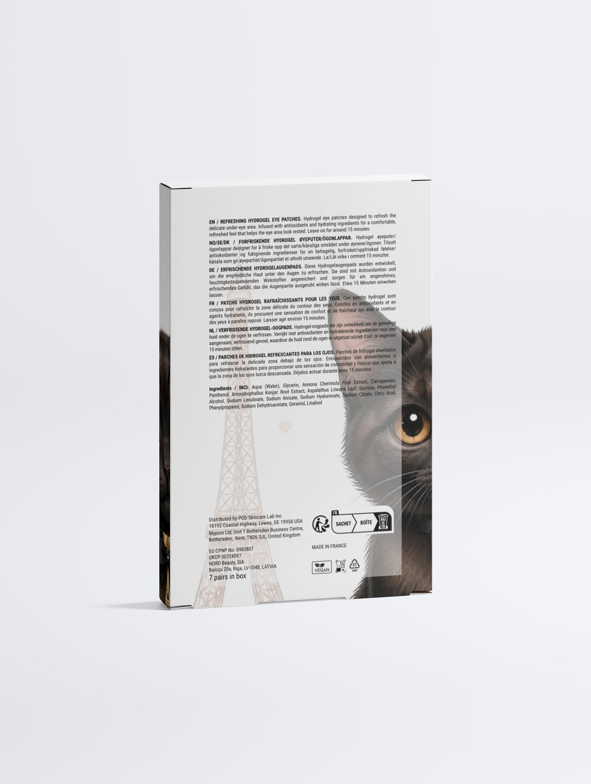 Kelly's Crescent Purr Eye Patches